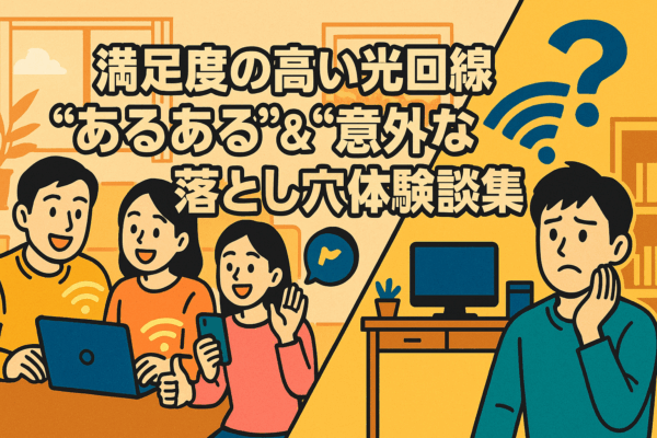 体験談　あるある　落とし穴　満足度