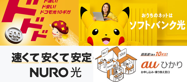 ネット回線ランキング